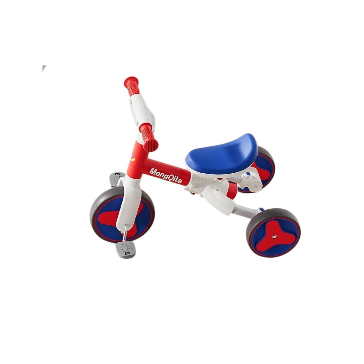 Triciclo Andador Bicicleta De Equilibrio 3 En 1 Para Niños Rojo-6