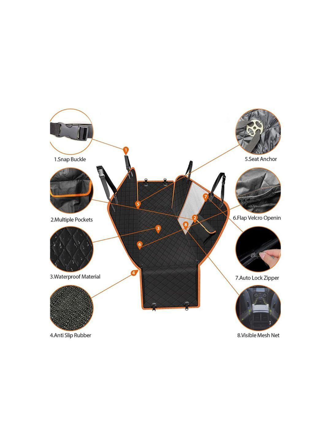 Protector Funda Cubre Asiento Auto Impermeable para Mascotas-2