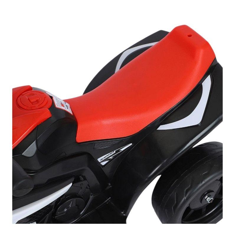 Moto Eléctrica Cool con Tres Ruedas Infantil Roja-3