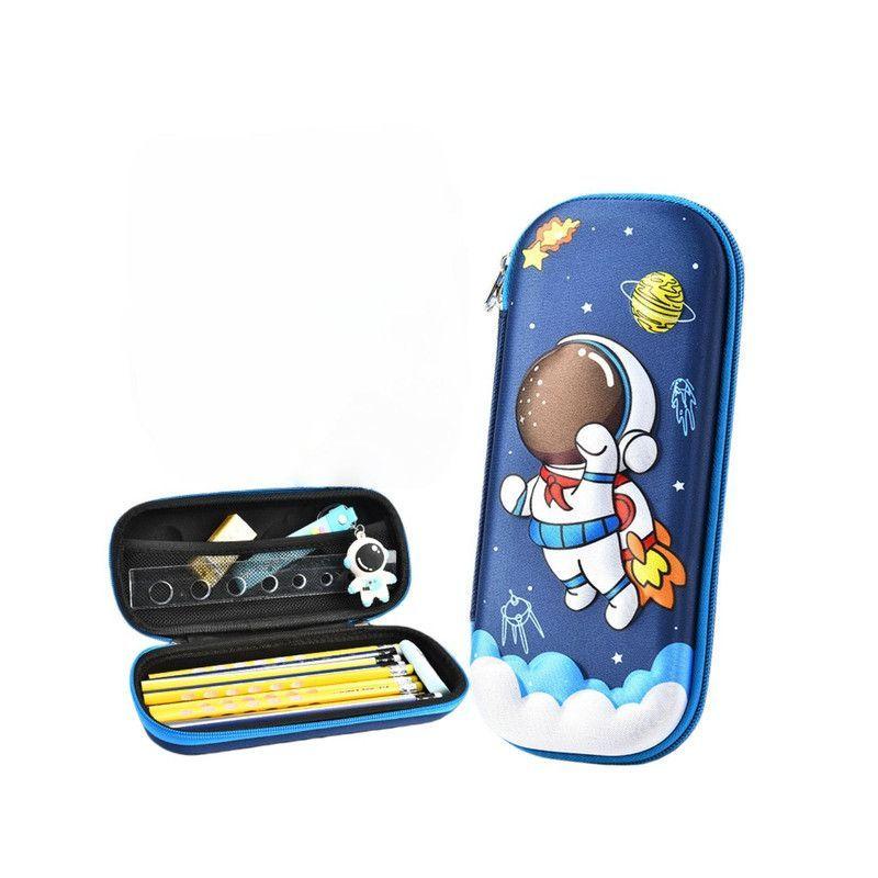 Estuche Escolar para lápices Caja de Papelería Niños Astronauta-2
