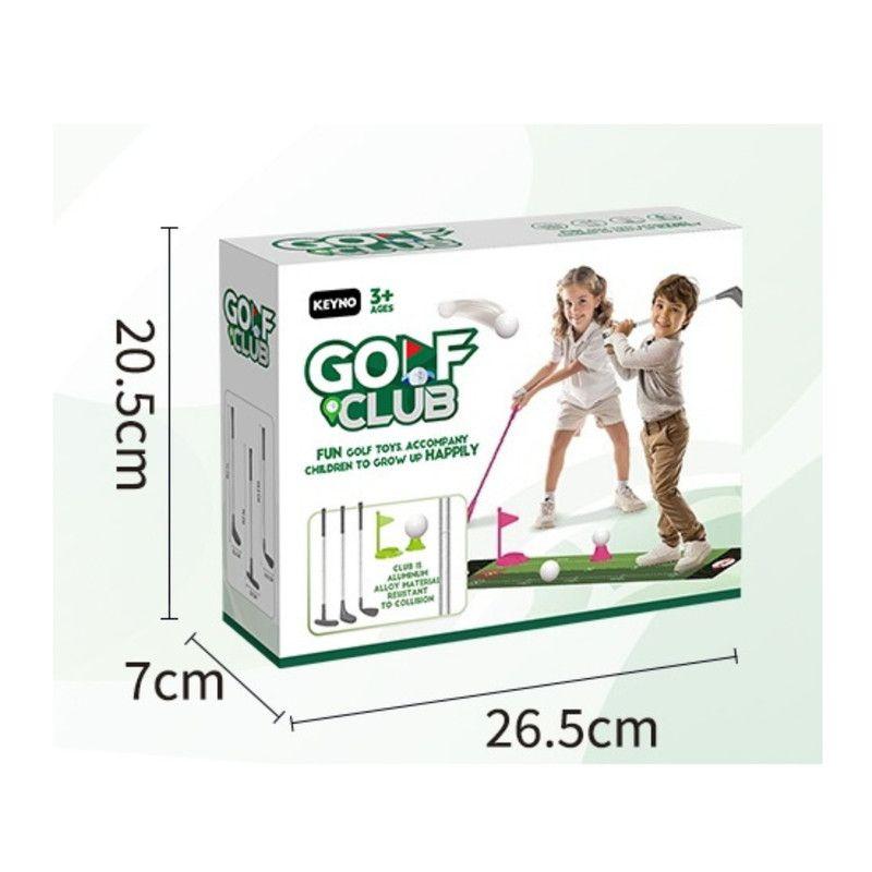 Set De Golf Para Niñas Con Alfombra De Práctica Y Palo-2