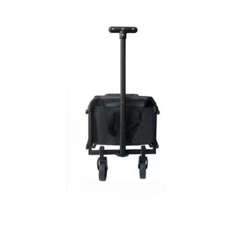 CARRITO PLEGABLE RUEDAS GRANDES 100KG PARA COMPRAS JARDIN Y CAMPING-2