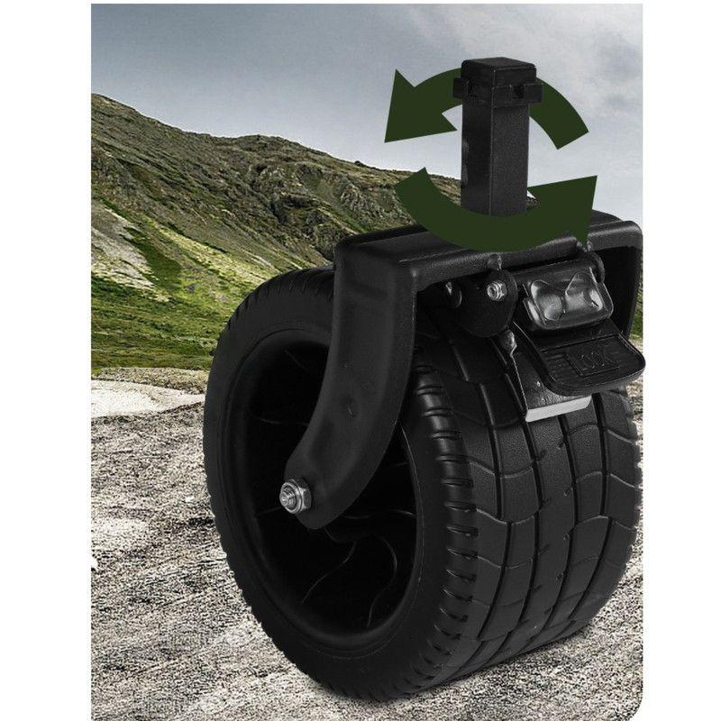 CARRITO PLEGABLE RUEDAS GRANDES 100KG PARA COMPRAS JARDIN Y CAMPING-6