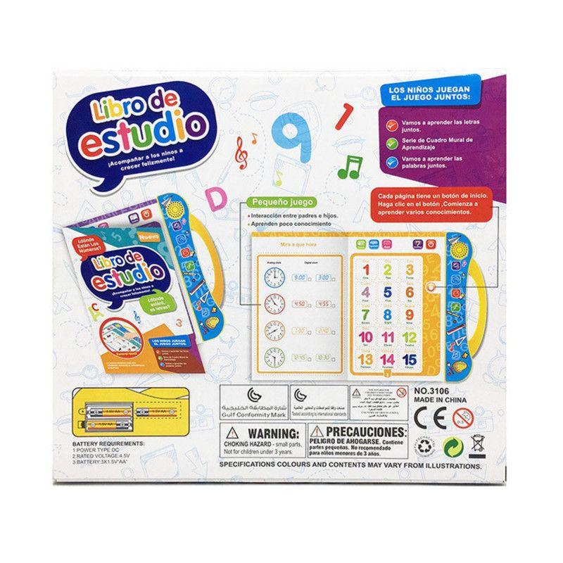 Libro Didáctico Interactivo Aprendizaje Bilingüe Para Niños-3