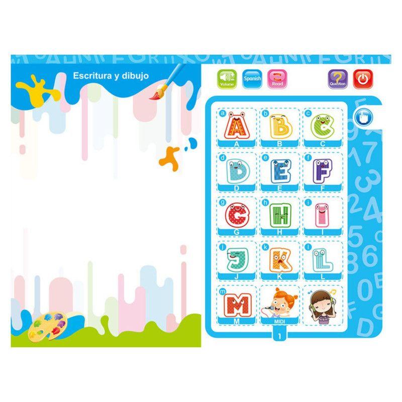 Libro Didáctico Interactivo Aprendizaje Bilingüe Para Niños-4