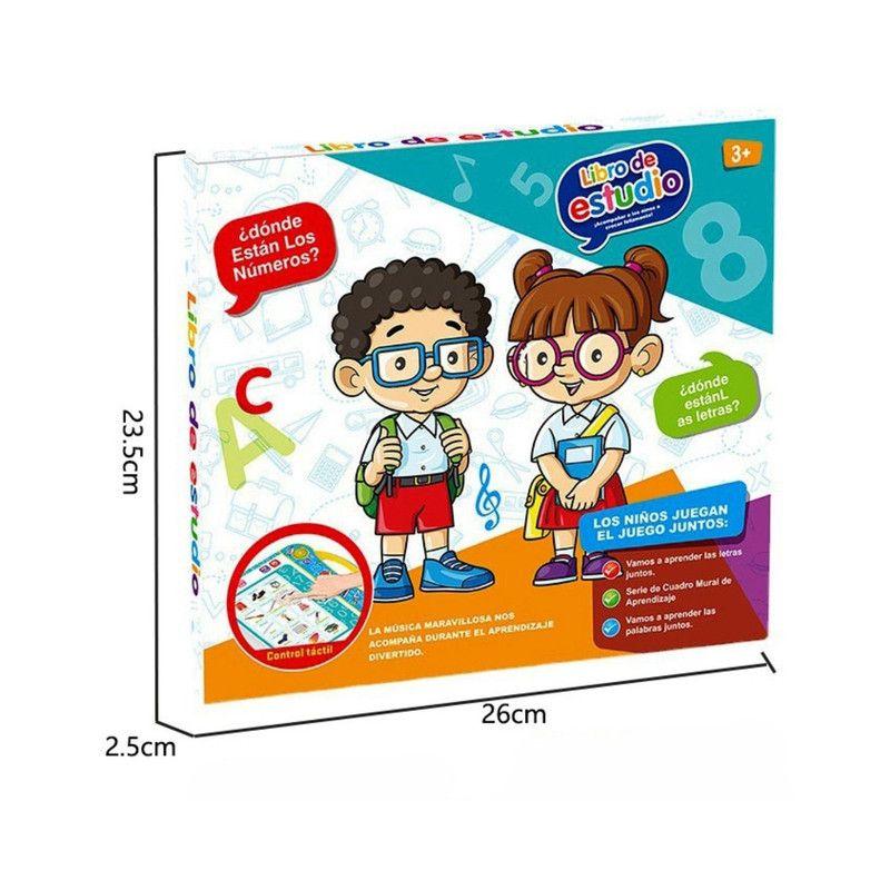 Libro Didáctico Interactivo Aprendizaje Bilingüe Para Niños-7