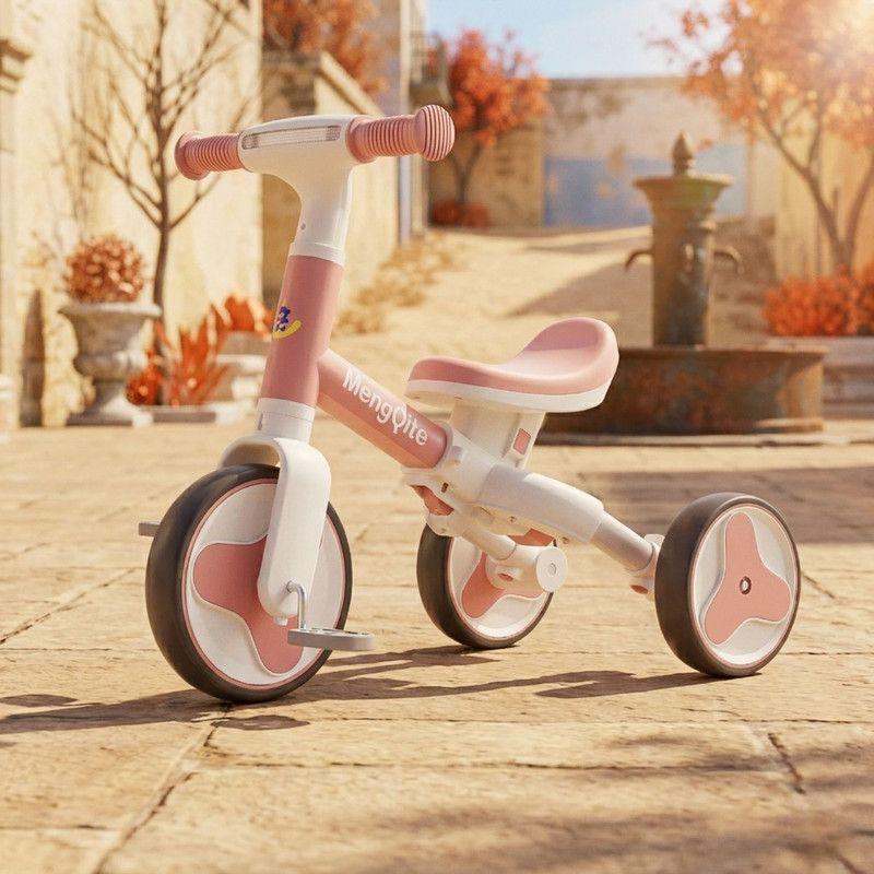 Triciclo Andador Bicicleta De Equilibrio 3 En 1 Para Niños-1