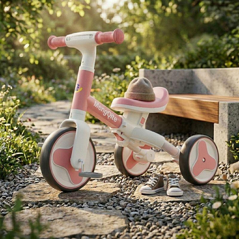 Triciclo Andador Bicicleta De Equilibrio 3 En 1 Para Niños-3
