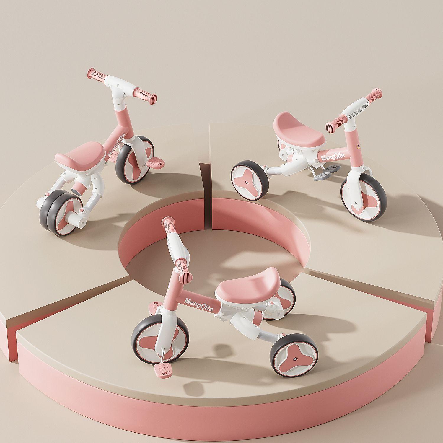 Triciclo Andador Bicicleta De Equilibrio 3 En 1 Para Niños-0