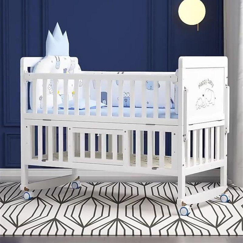 Cama Madera Multifuncional con Colchón y Ropa Cama Celeste-4