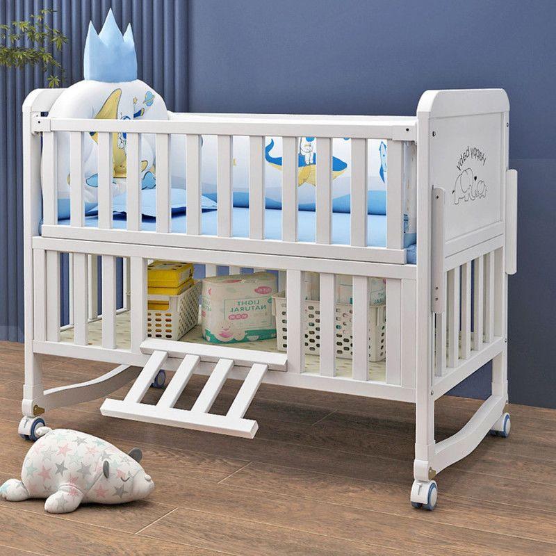 Cama Madera Multifuncional con Colchón y Ropa Cama Celeste-7