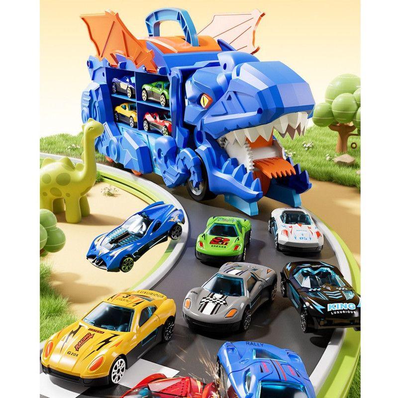 Transformer Dinosaurio Transporte Juguete Vehículo 12 En 1-2