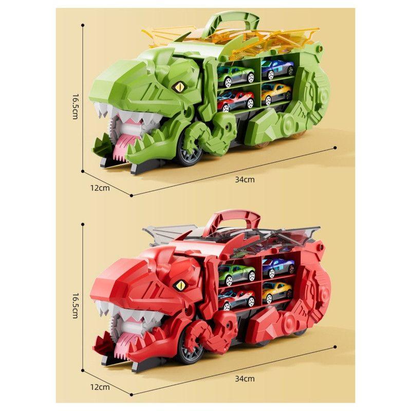 Transformer Dinosaurio Transporte Juguete Vehículo 12 En 1-5