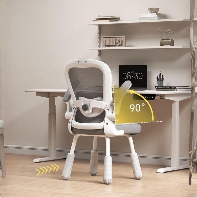 Silla Escritorio Ergonómica con Apoyabrazos y Altura Ajustables Oficina Hogar Niños y Adultos-3
