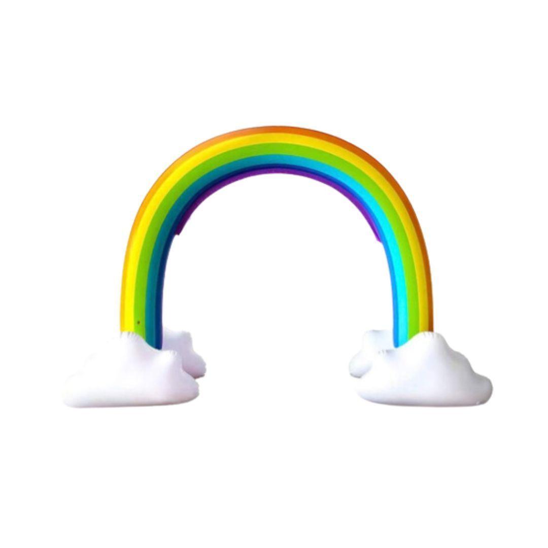 Arco Iris Inflable con Rociadores Tipo Lluvia Para Niños-0