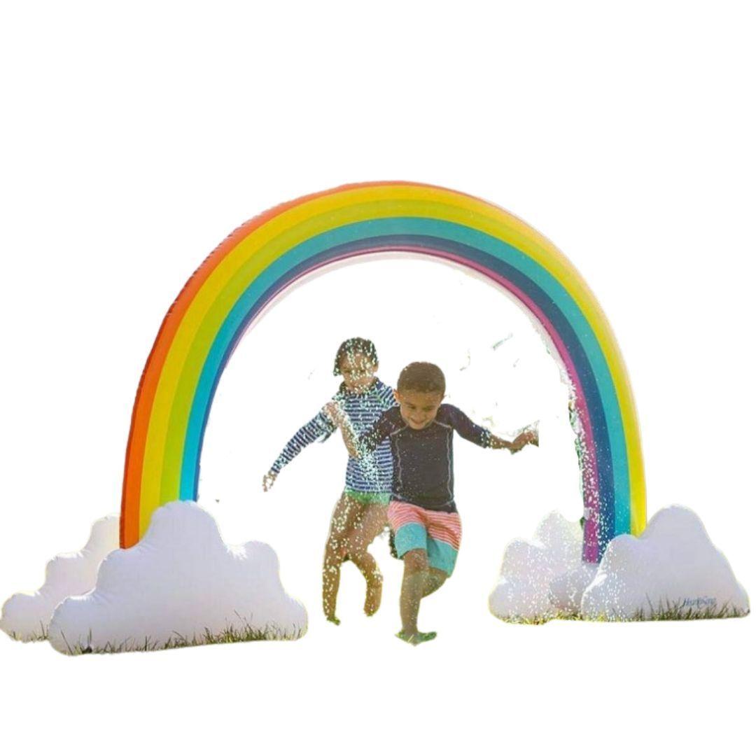 Arco Iris Inflable con Rociadores Tipo Lluvia Para Niños-1