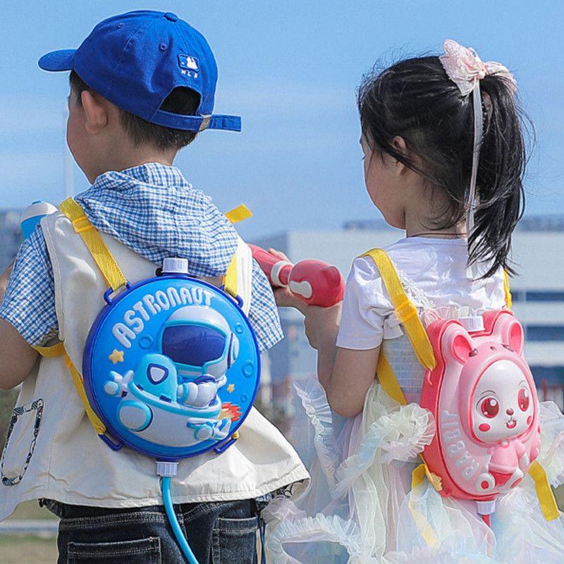 Juguete Pistola Lanzador De Agua Con Mochila 2 Litros Conejo-3