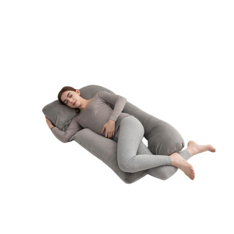 Almohada Maternal con Funda Extra Suave Lavable y Espacio para Brazo-2