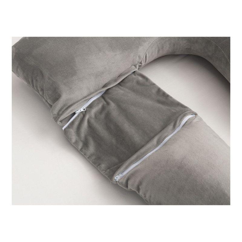Almohada Maternal con Funda Extra Suave Lavable y Espacio para Brazo-3