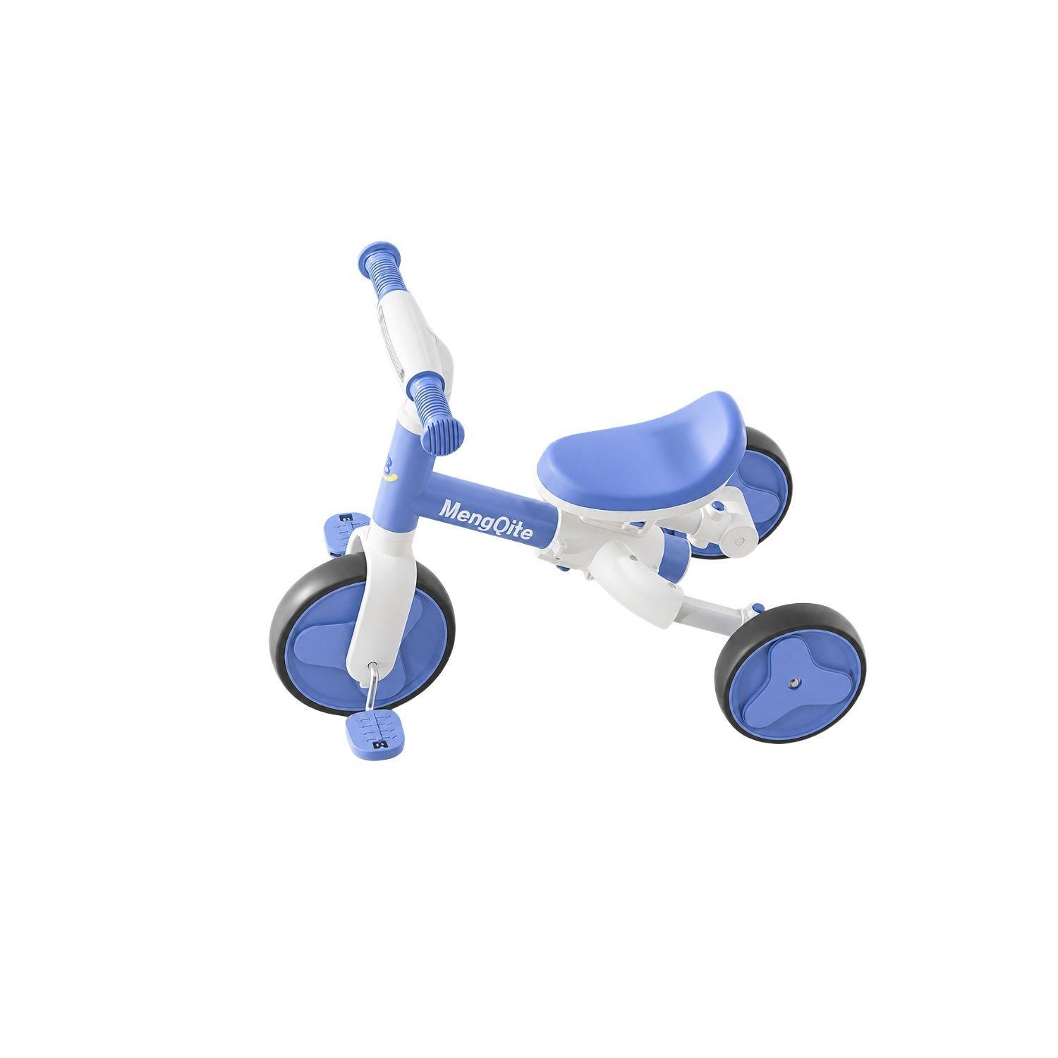 Triciclo Andador Bicicleta De Equilibrio 3 En 1 Para Niños Azul-4