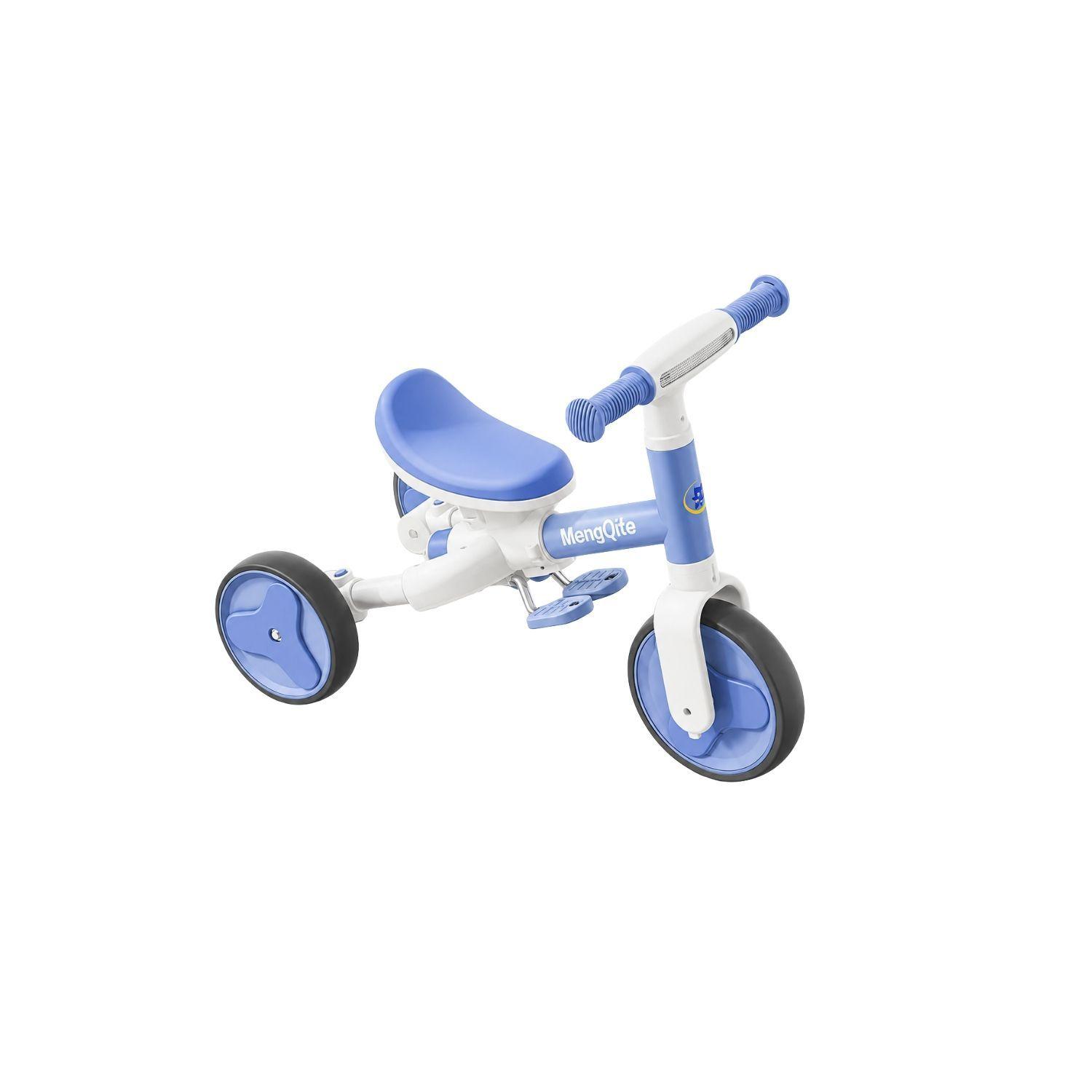 Triciclo Andador Bicicleta De Equilibrio 3 En 1 Para Niños Azul-5