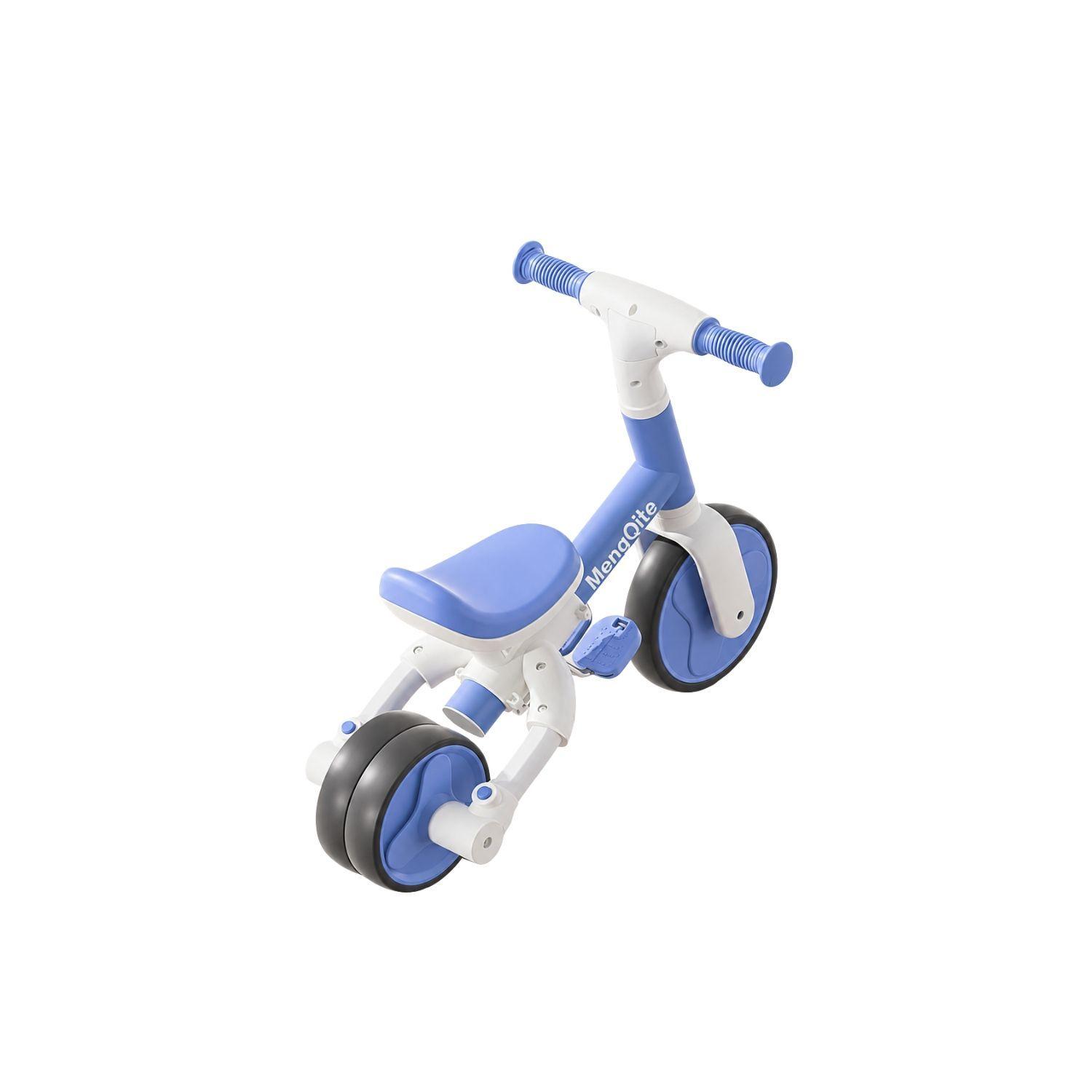 Triciclo Andador Bicicleta De Equilibrio 3 En 1 Para Niños Azul-6