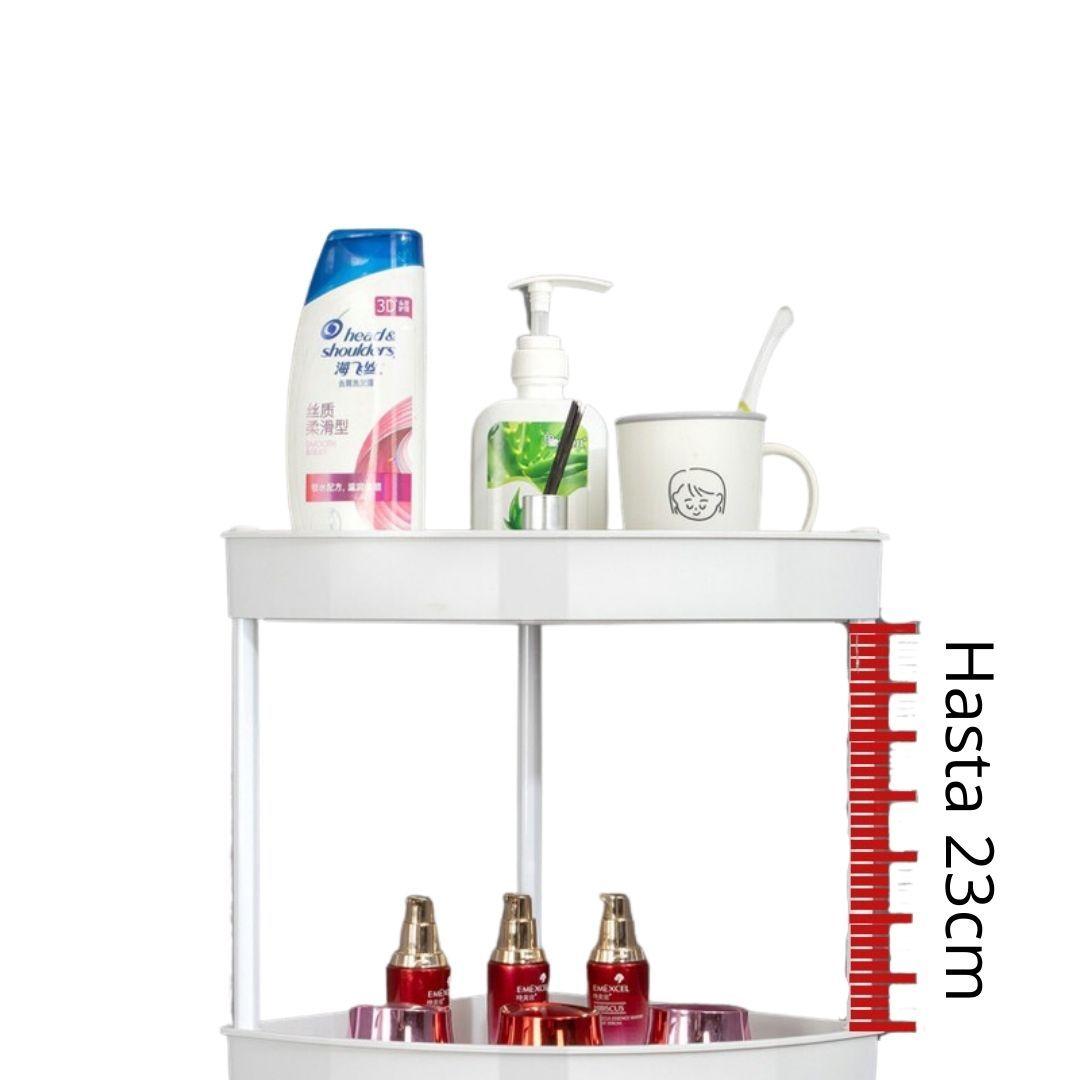 Estante Organizador de 4 Niveles para Cocina y Baño Color Blanco-3
