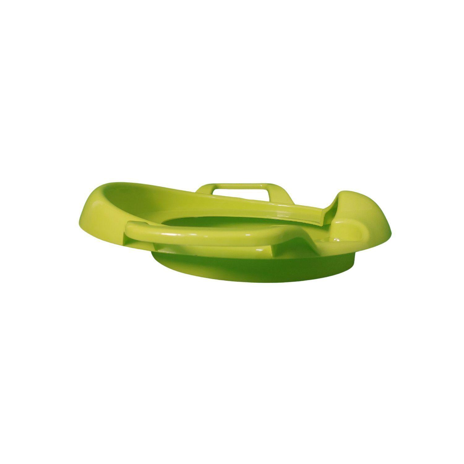 Adaptador para WC Suave y Acolchonado con Asas Bebé Verde-2