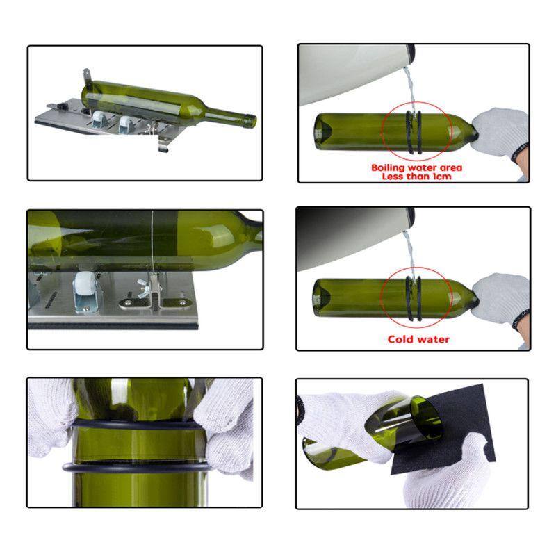 Set Cortador de Botellas de Vidrio con 14 Accesorios-3