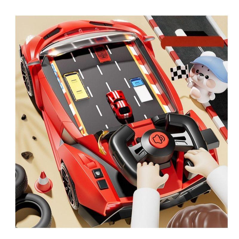 Juego Carrera De Autos Con Luces Y Sonido Estilo Lamborghini-2