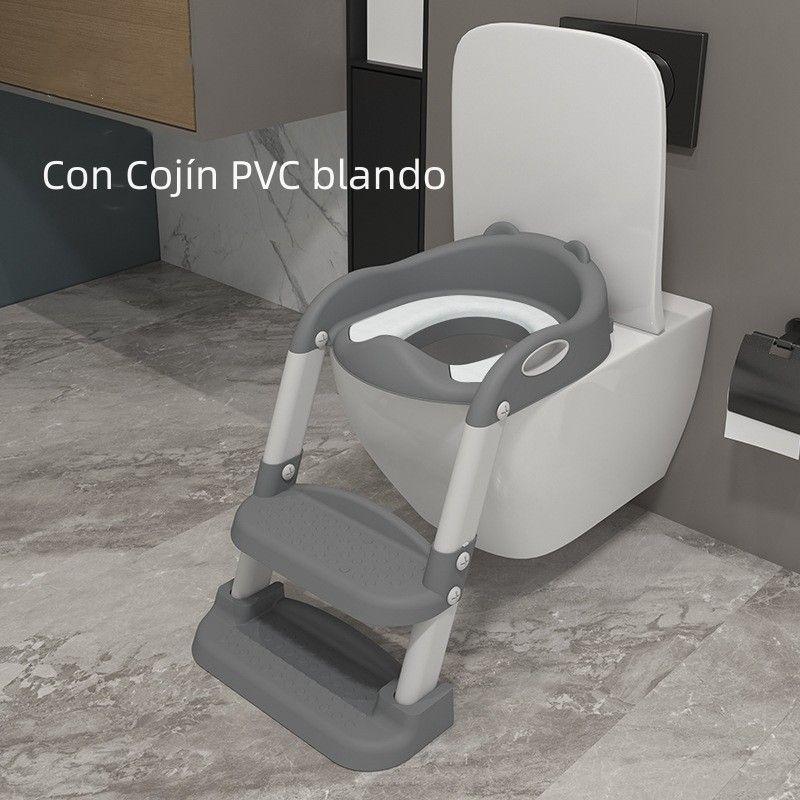 Asiento Escalera Adaptador Pelela De Inodoro Baño Wc Para Niños-2