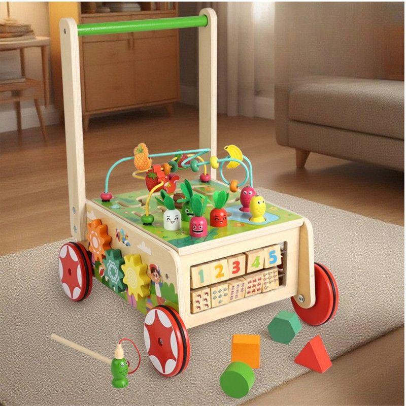 Andador Correpasillo Caminador Didáctico Carrito Multifuncional -2