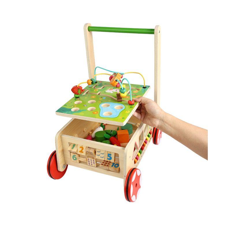 Andador Correpasillo Caminador Didáctico Carrito Multifuncional -3