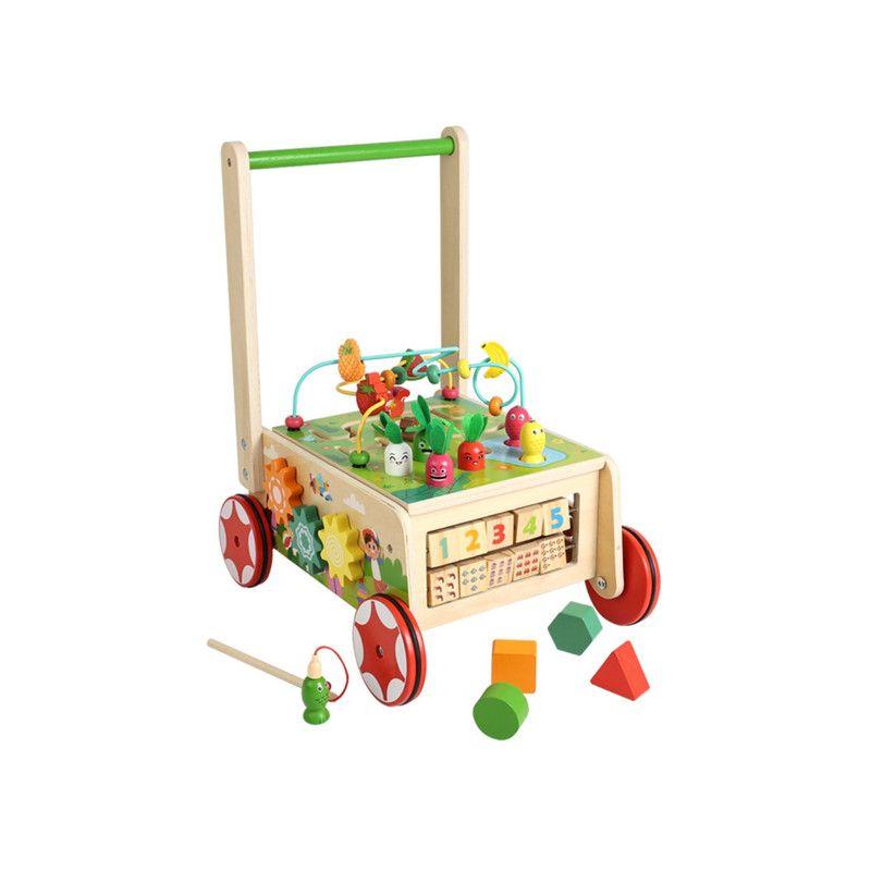Andador Correpasillo Caminador Didáctico Carrito Multifuncional -4