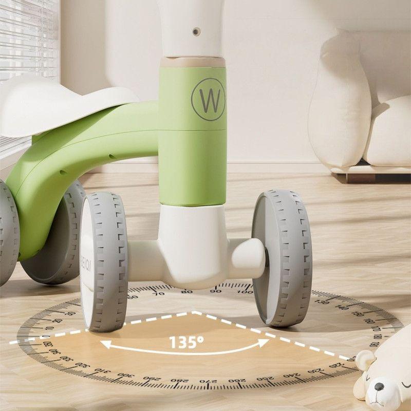 Andador Correpasillos Infantil De Equilibrio Con Música Y Luces Verde-2