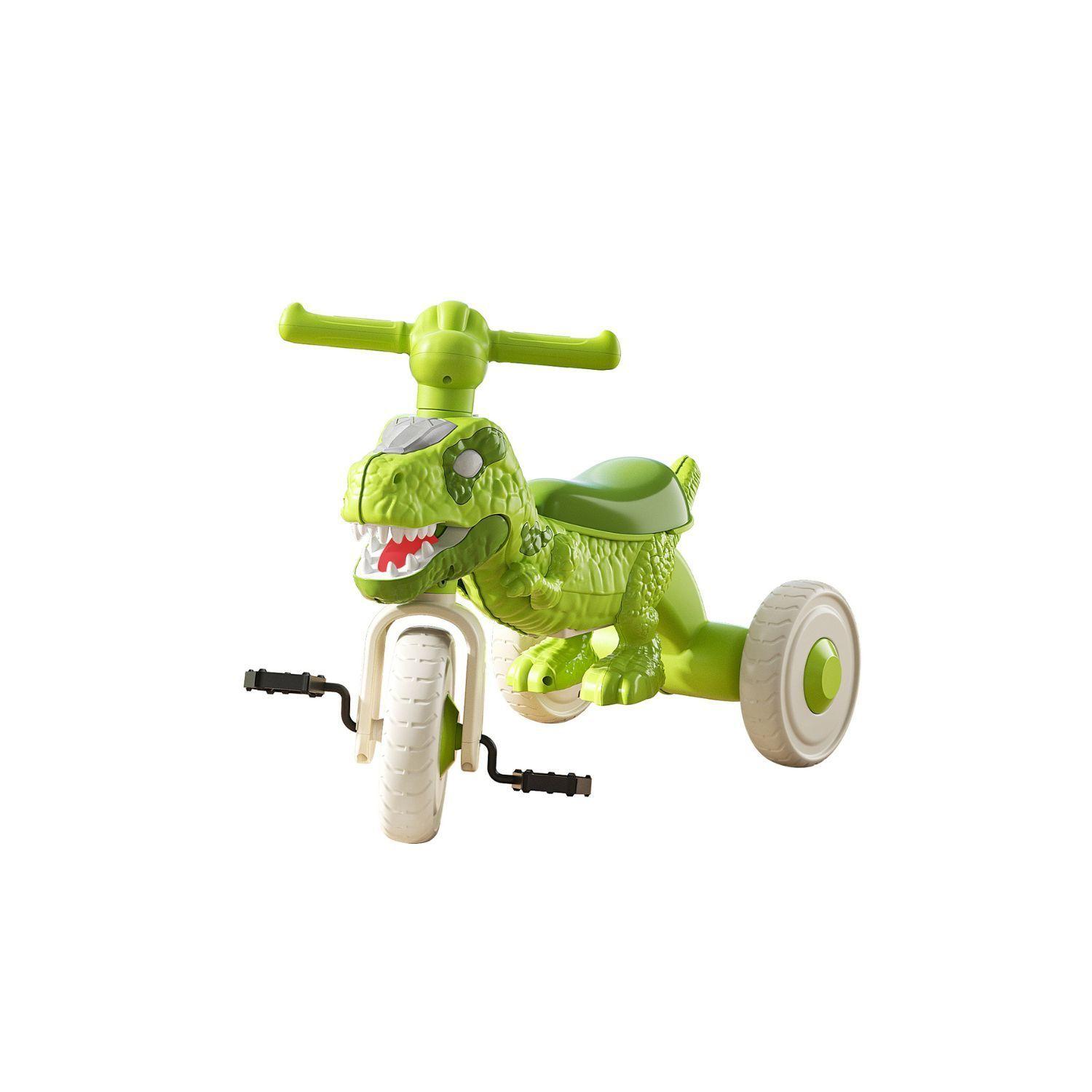 Triciclo Andador Infantil Dinosaurio T Rex Con Luces Y M sica-1