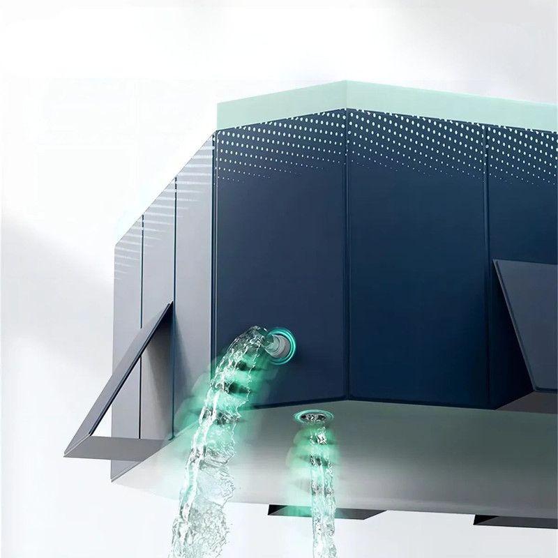 Piscina Rectangular Desmontable Familiar PVC Dura 265x164cm-6