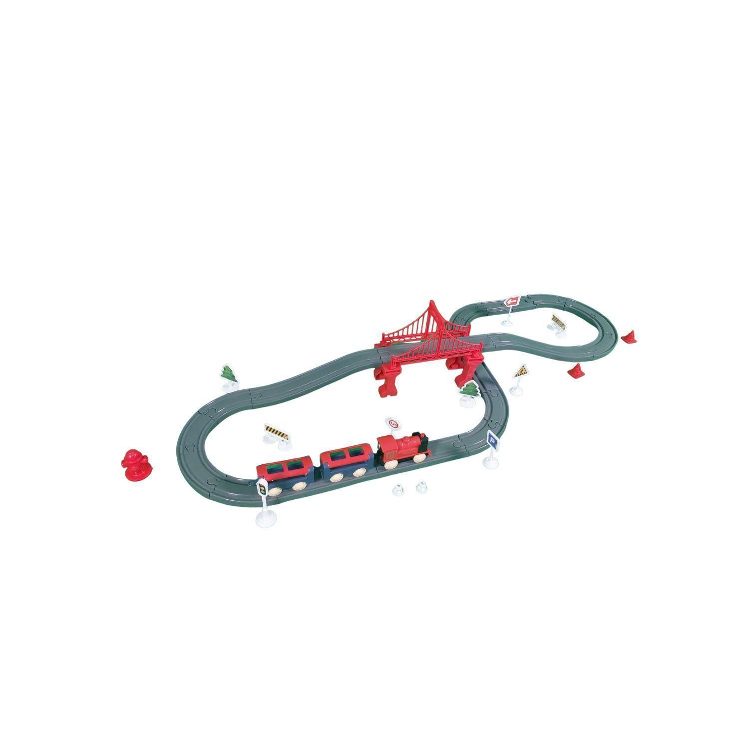 Pista Mini Tren 44 Piezas-2