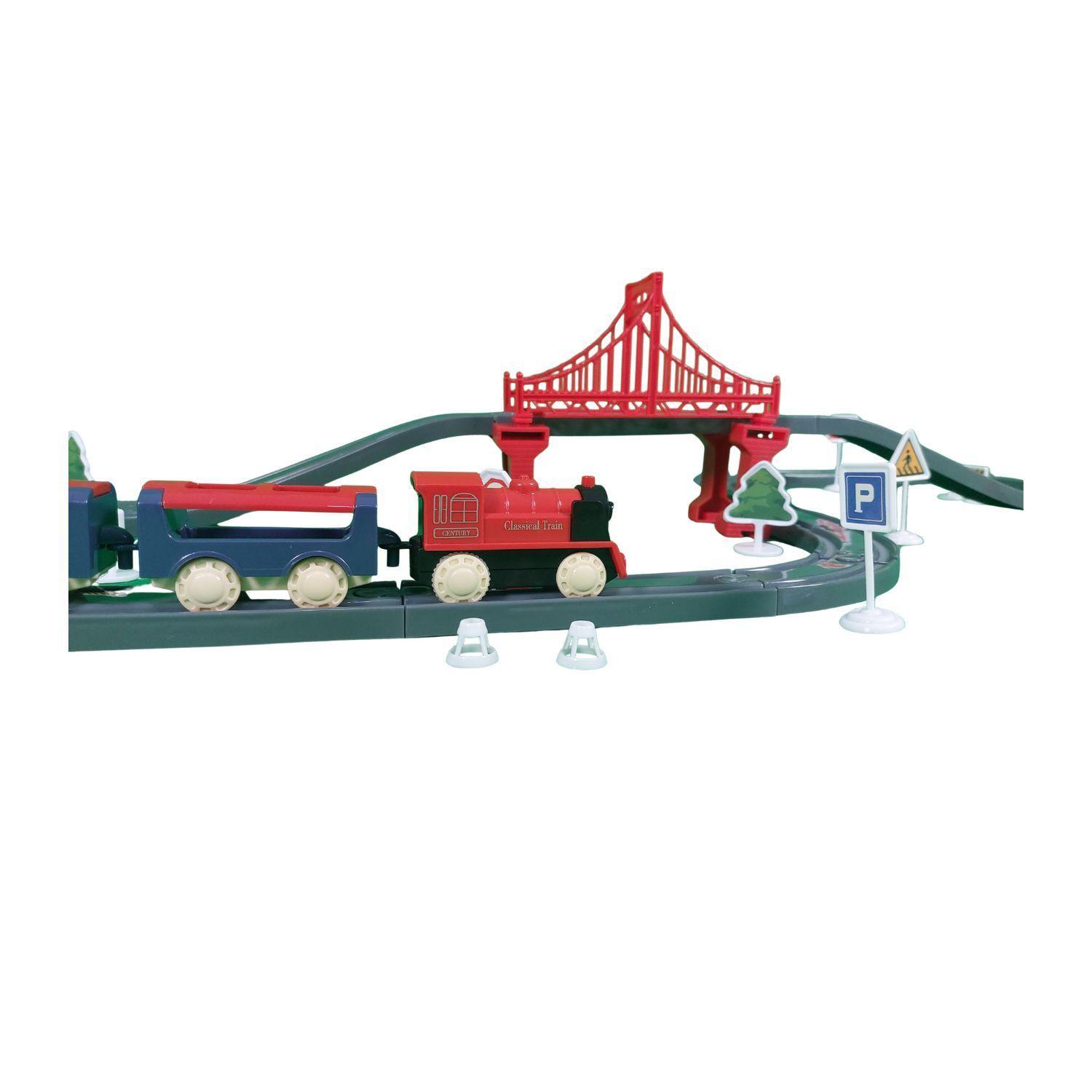 Pista Mini Tren 44 Piezas-3