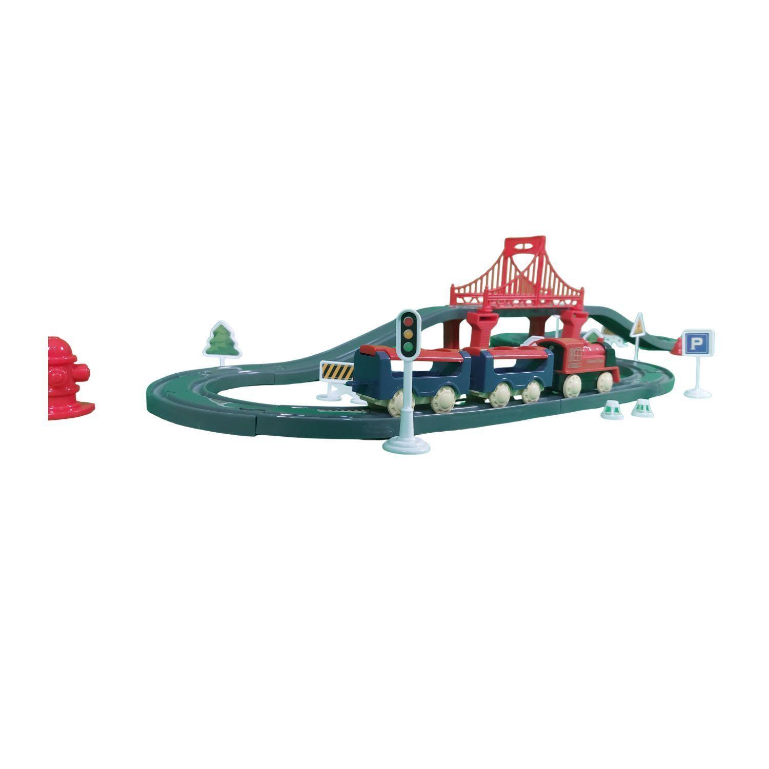 Pista Mini Tren 44 Piezas-4