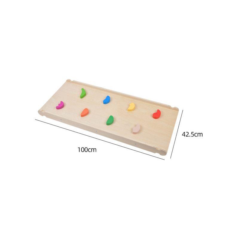 Juego Escalador Y Resbalín Montessori En Madera-5