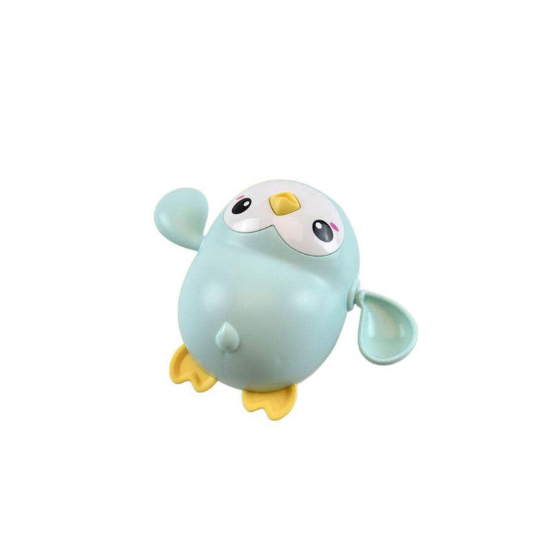 Set 4 juguetes Nadadores para Baño Bebé Pingüino y Tortuga-2