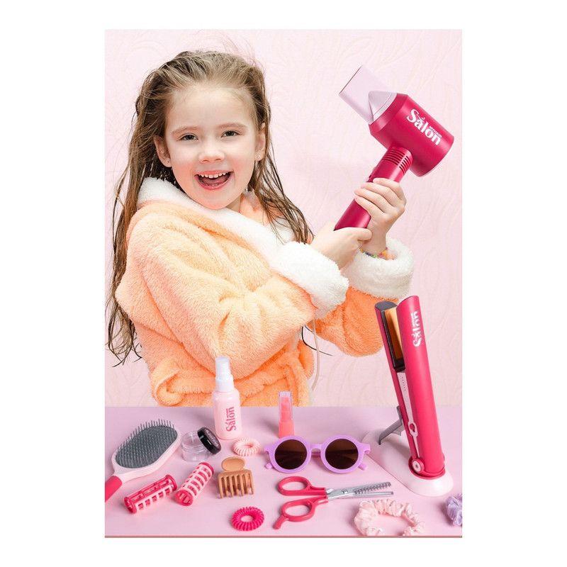 Set De Juguete Salón De Belleza Y Maquillaje 47 Piezas-2