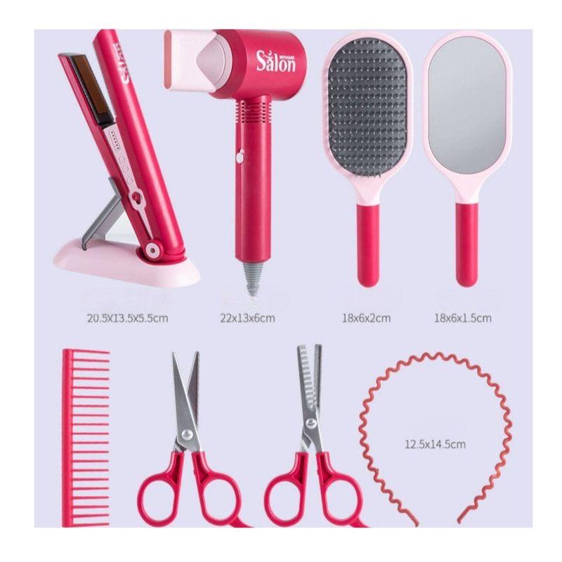 Set De Juguete Salón De Belleza Y Maquillaje 47 Piezas-7