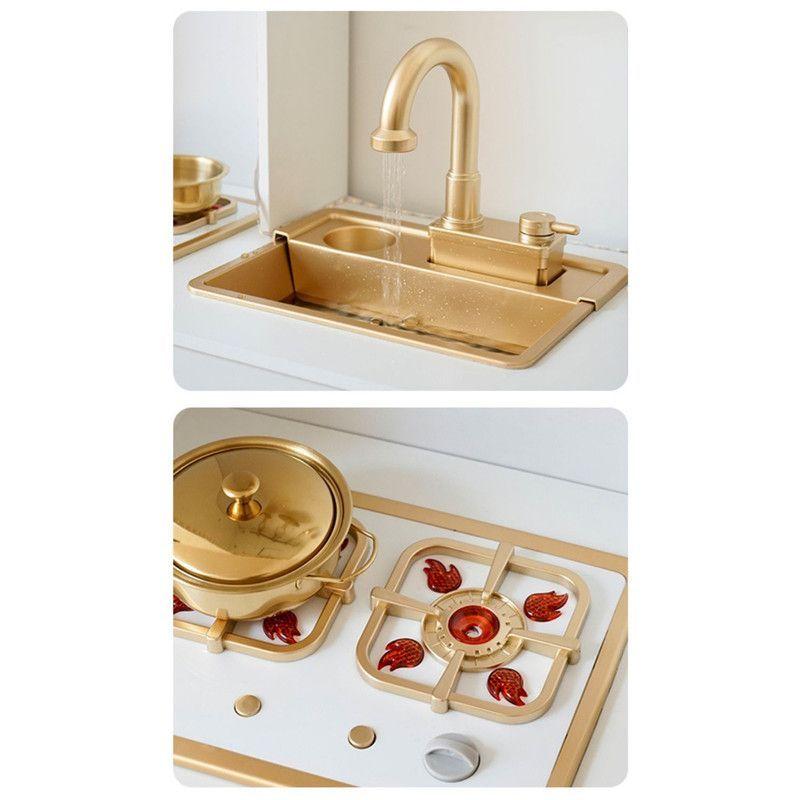 Cocina Infantil De Madera Xl Blanca - 8 Funciones Realistas-2