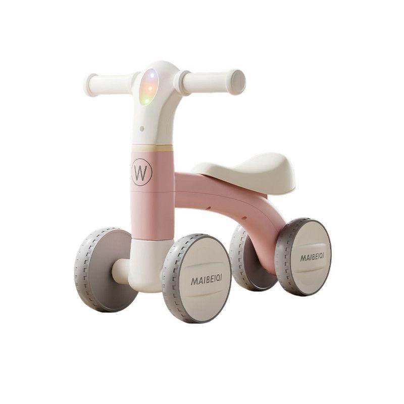Andador Correpasillos Infantil De Equilibrio Con Música Y Luces Rosa-0