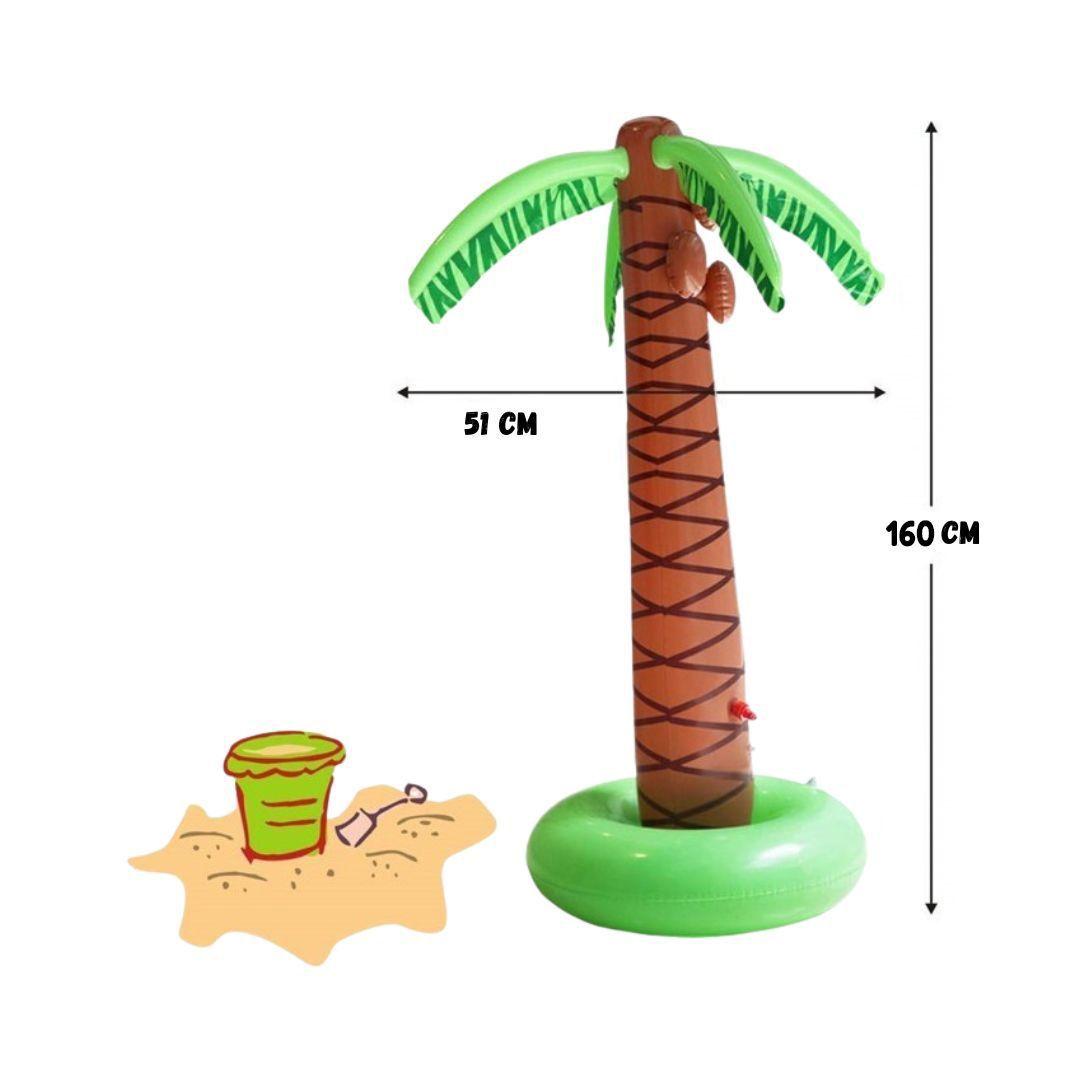 Palmera Inflable con Rociadores y Conexión a Manguera-1