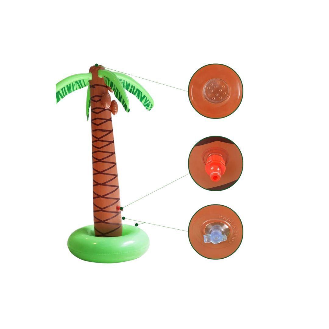 Palmera Inflable con Rociadores y Conexión a Manguera-2