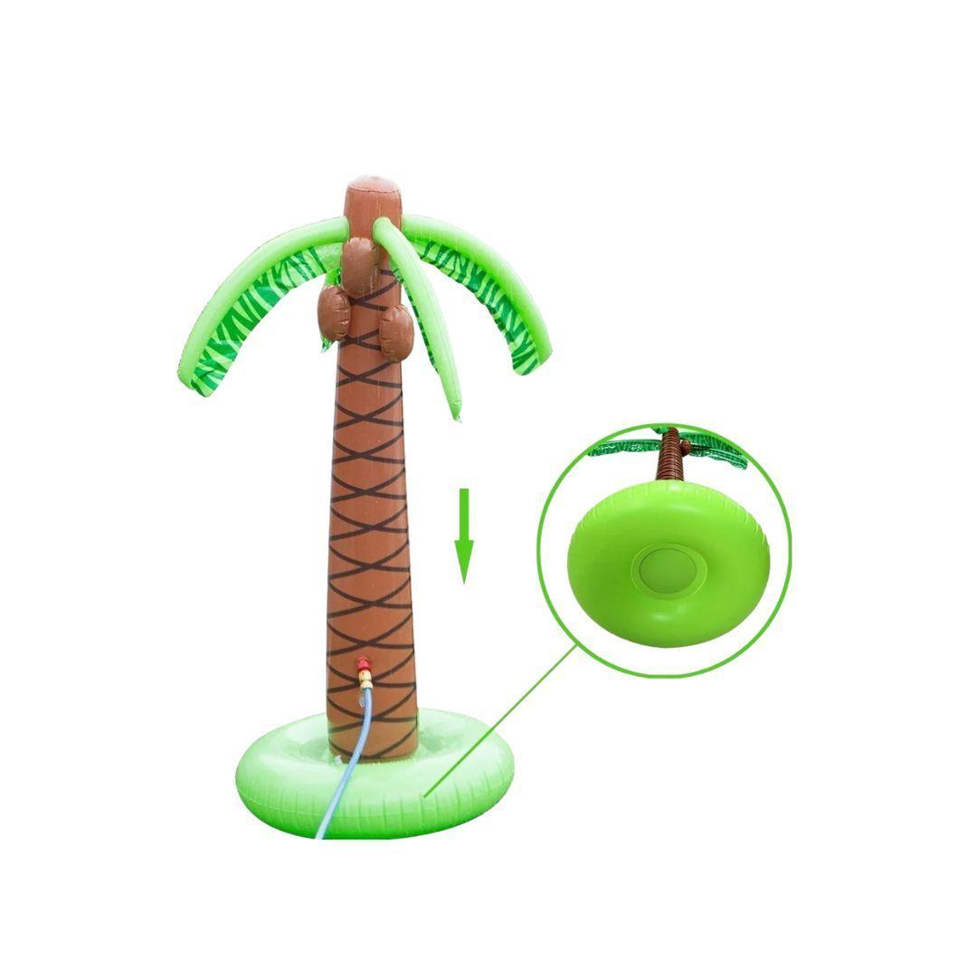 Palmera Inflable con Rociadores y Conexión a Manguera-4