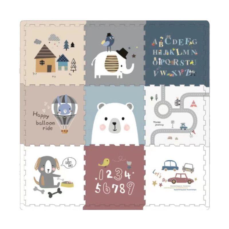 Piso Alfombra Goma Eva Cuentos Infantiles 9Piezas-0